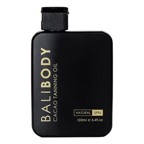 bali body cacao tanning oil spf 6